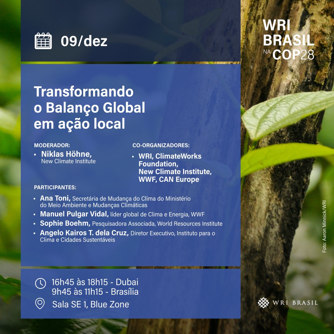 WRI Brasil (@WRIBrasil) / X