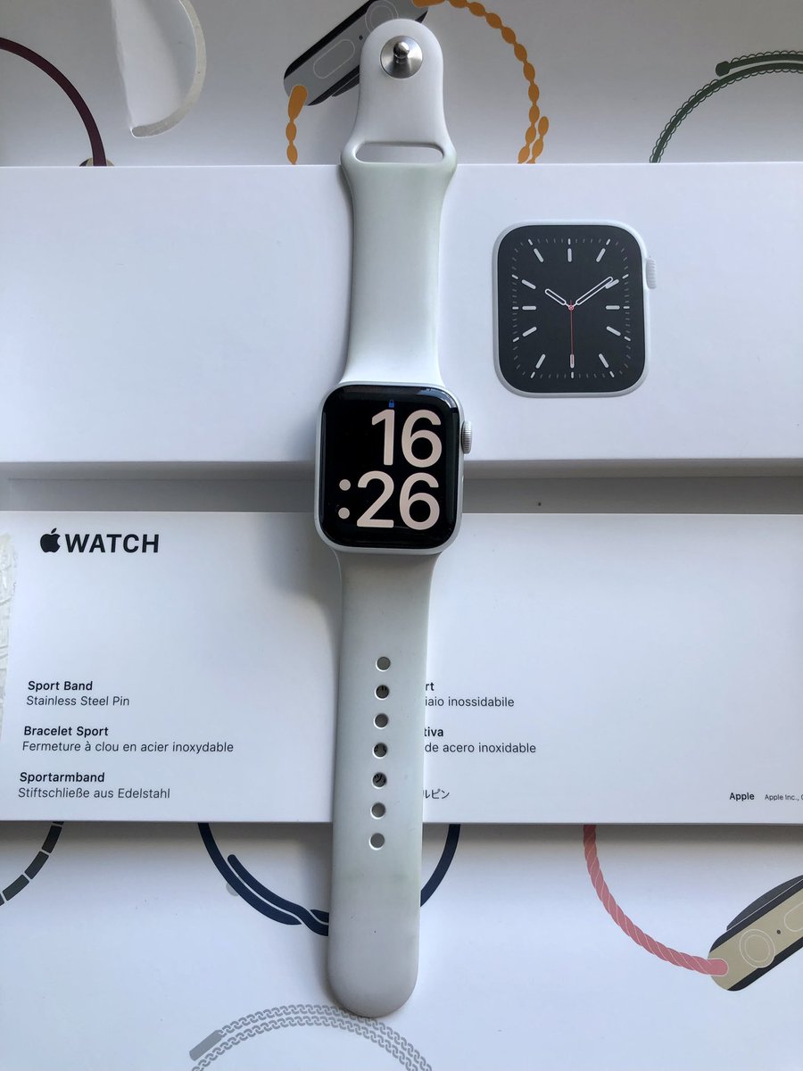 cayubriz's tweet photo. VENDO Apple Watch Serie 6 40mm en excelente estado. Se va en su caja, con malla original y cable de carga.
Precio Gs. 2.000.000 https://t.co/y9fNWCLrzG