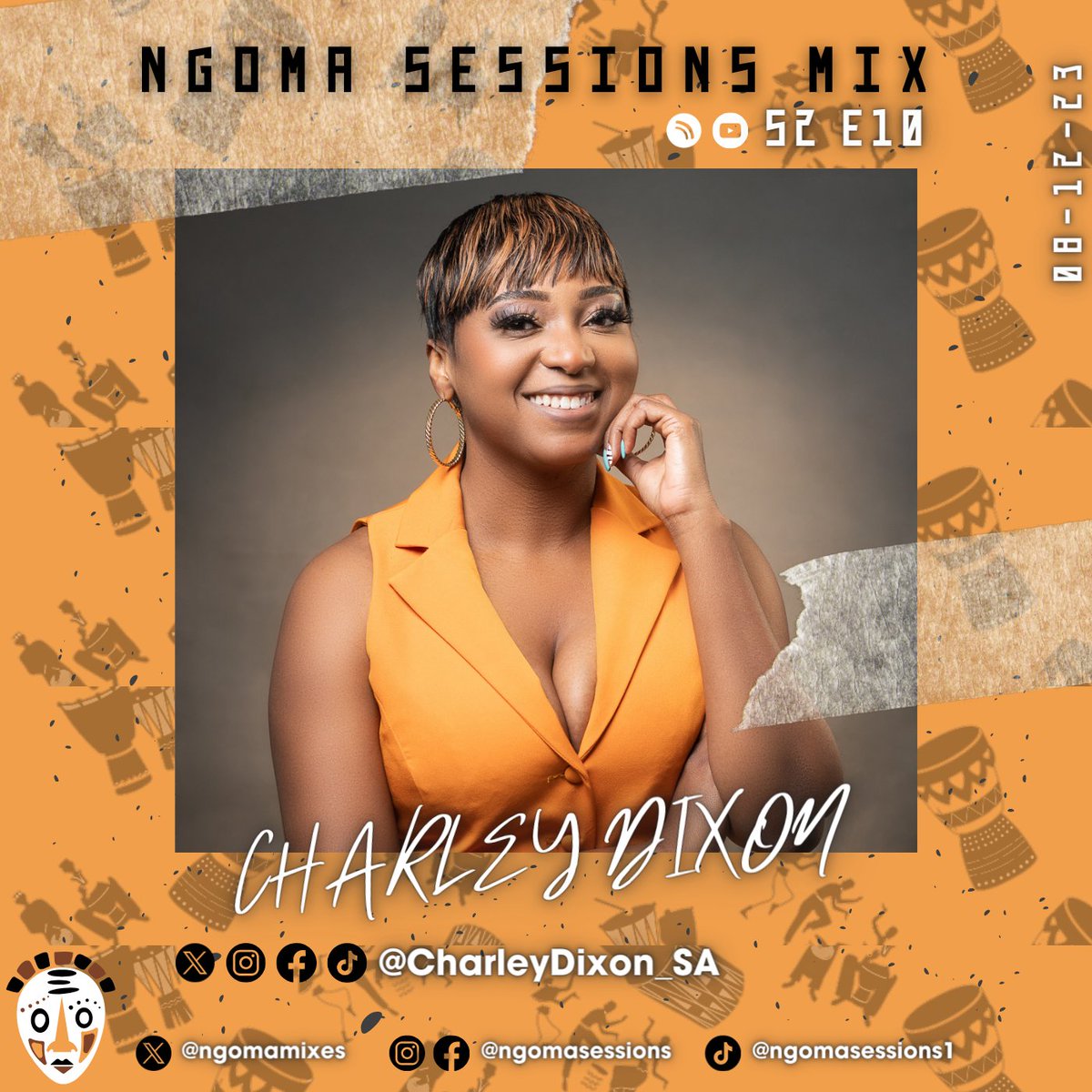 NgomaMixes's tweet photo. Ngoma Sessions Presents:
@charleydixon_sa 
- Ngoma Sessions Mix S2 E8 (08 December 2023)

Stream/Download Link>>>      

1. https://t.co/3FtHoMbKK9

2. https://t.co/Oq7hQKlt0E

Enjoy! 🎶🎧🔥🕺🏿💃🏿 

#africandjs #discovery #afrohousemix #mix #newmix #music #djset #southafrica #dj https://t.co/Hj6HpbPeZ2