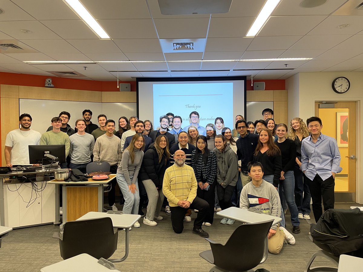 After 40 years at Northeastern University, I recently finished teaching my last two classes. From teaching to research to administration &amp; professional &amp; academic service, it’s been a wonderful ride. #DAmoreMcKimSchoolofBusiness #NortheasternUniversity