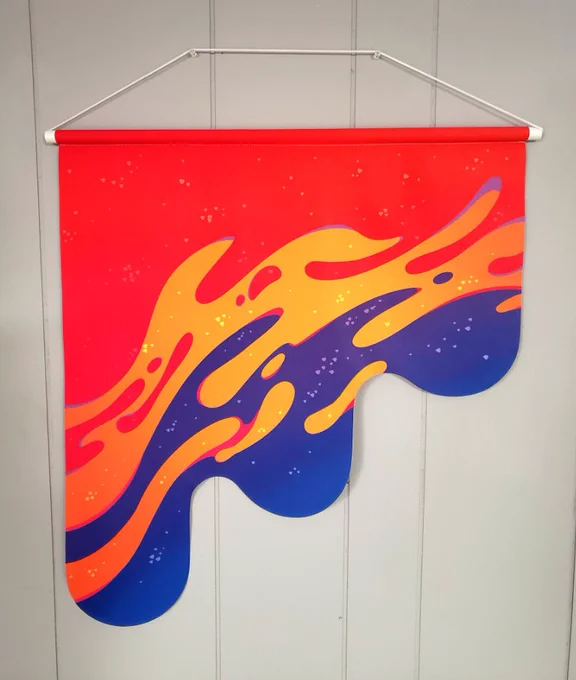 These banners aren't "done" quite yet (I'm making some customizations) but I adore how the print turned out 