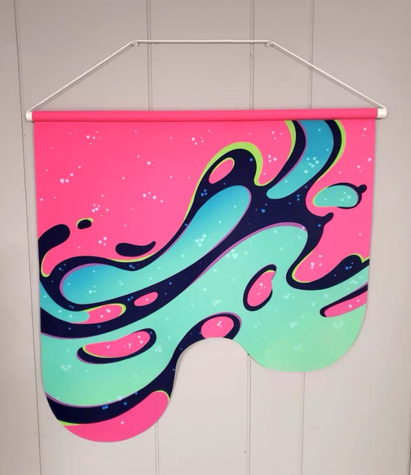 These banners aren't "done" quite yet (I'm making some customizations) but I adore how the print turned out 
