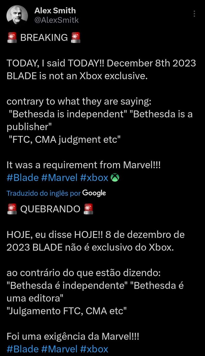 Marvel's Blade será exclusivo de Xbox? Bethesda não responde