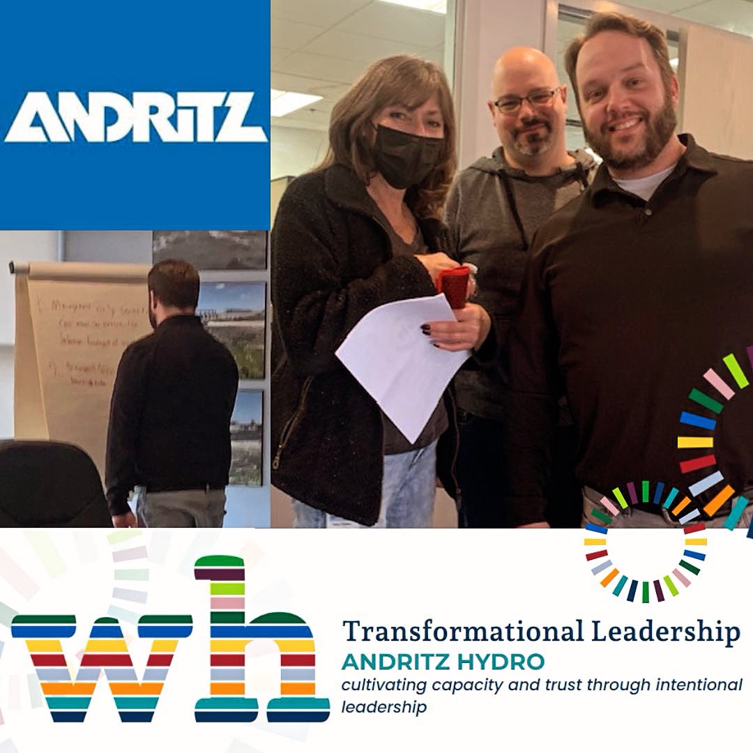 Thank you to Andritz Hydro for welcoming @workinghumaninc to work alongside this curious and insightful group of leaders! Your dedication to leadership development is inspiring ☀#LeadershipDevelopment #LeadershipMatters