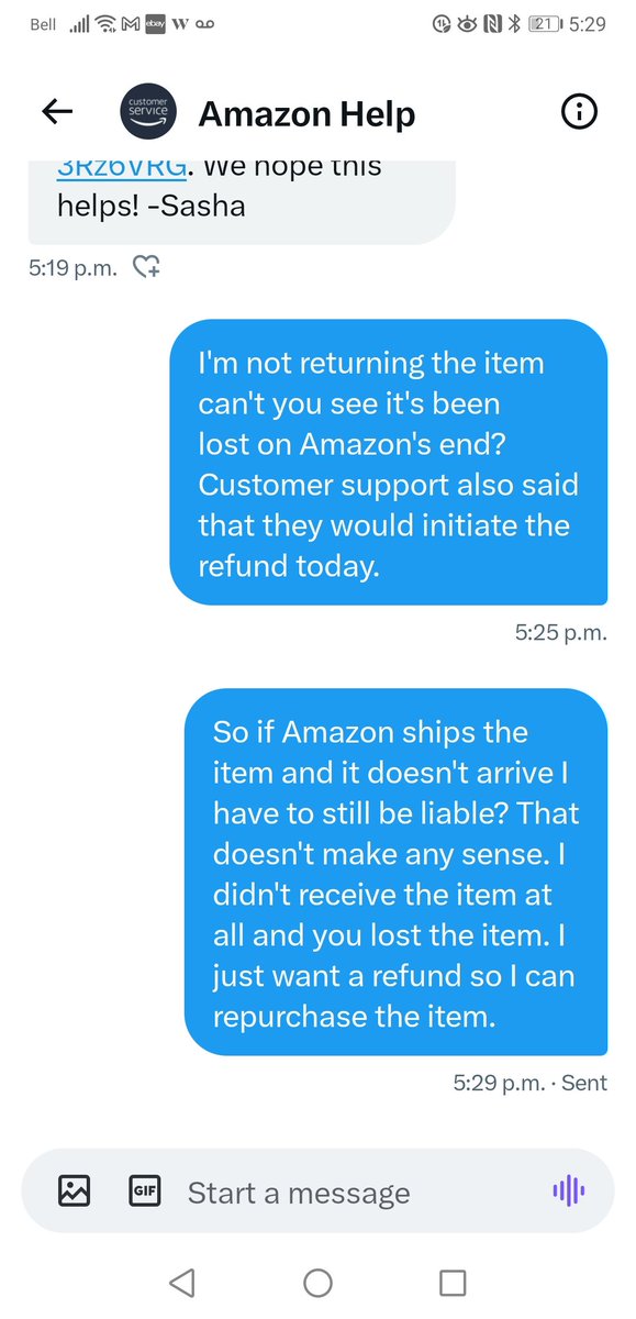 dannygauley28's tweet photo. @AmazonHelp https://t.co/ghO9W8fAKN