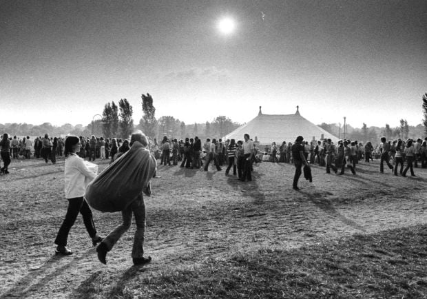 siuelibrary's tweet photo. Did you know SIUE used to have a music festival? Groups such as @TheWho  , @yesofficial , @chicagotheband  ,Eagles , and @GratefulDead   were among the major names to appear. The Mississippi River Festival (MRF) at SIUE took place from 1969-1980.
#musicfestival
#siue
#midwest https://t.co/XiZ4DuhI8p