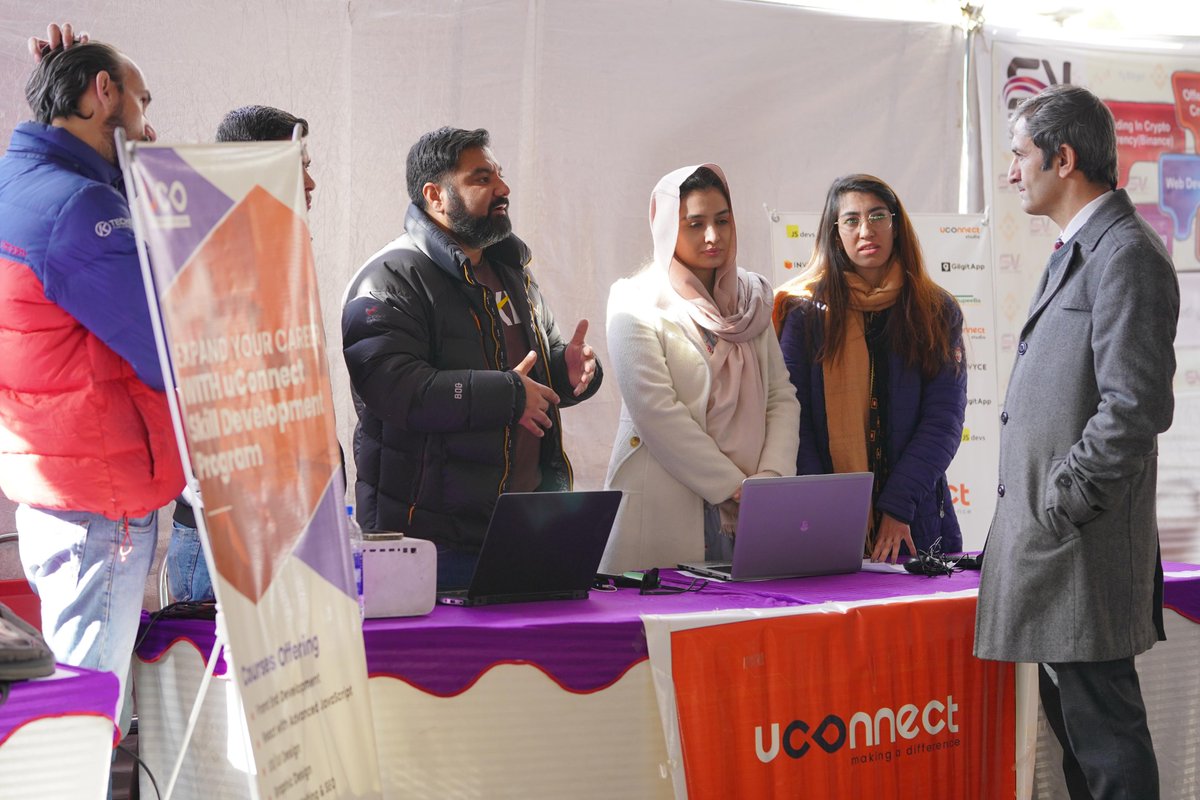 uConnect_PK's tweet photo. 🎉 Today at Karakoram International University, the 🚀 Emerging Technologies Exhibition and Seminar in ICT in Education 🖥️ was a beacon of innovation hosted by the Computer Science Department in Gilgit. https://t.co/bievv75JBi