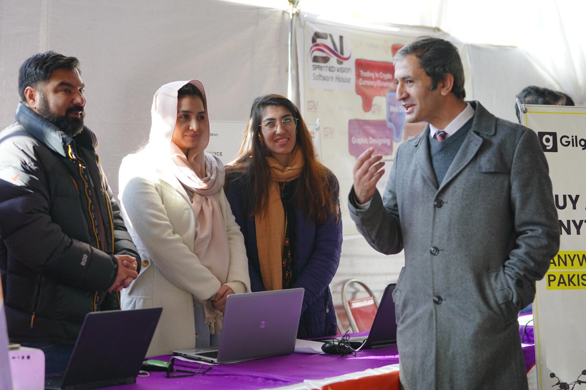 uConnect_PK's tweet photo. 🎉 Today at Karakoram International University, the 🚀 Emerging Technologies Exhibition and Seminar in ICT in Education 🖥️ was a beacon of innovation hosted by the Computer Science Department in Gilgit. https://t.co/bievv75JBi
