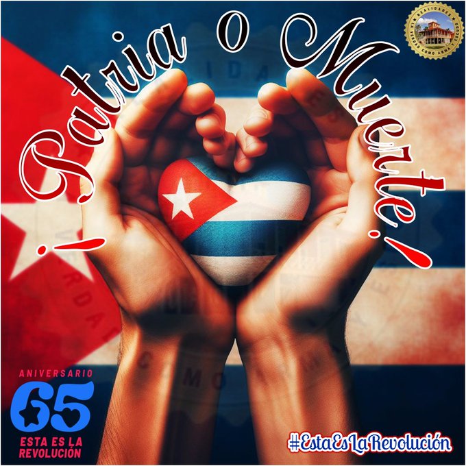 kamilosalva's tweet photo. Vamos por mas revolucion y mas victorias de este glorioso pueblo, #EliminaElBloqueo #CubaNoEstaSola #FidelPorSiempre @DiazCanelB @GHNordelo5 @MMarreroCruz @XiomaraAlarco16 @nanamontero1984 @PatriciadelaCH4 @leticiadelacer6 @Martell90C @katheryndiaz08 @LeonardioPerez https://t.co/vwy3sKQakT