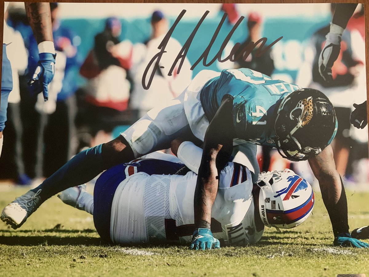 Nice snag of this awesome @JoshAllen41_ autograph from @pbautographs 👍