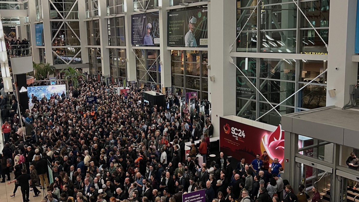Is the record-breaking 14000 attendees at SuperComputing 2023 a new gold rush? Read my new blog post: fjwillemsen.com/blog/SC23 #SC23