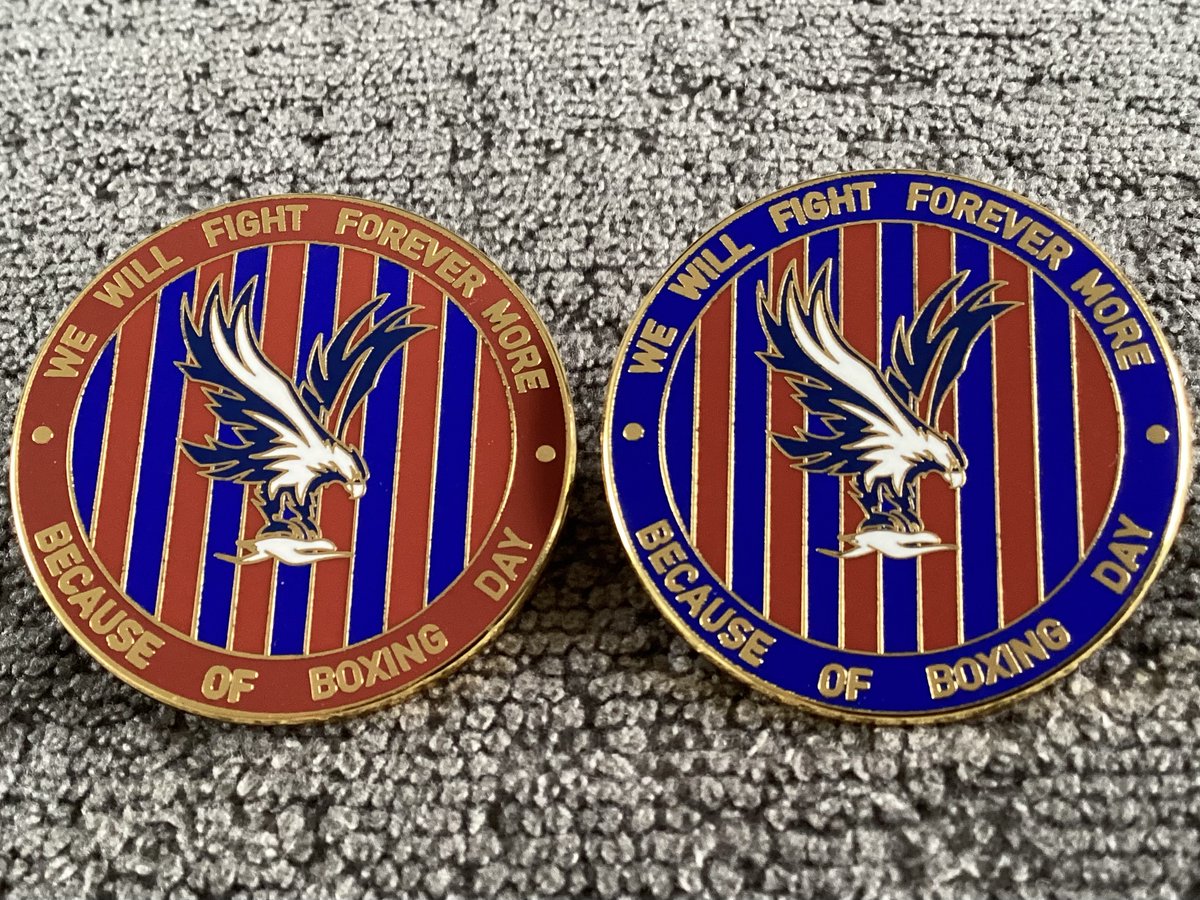 FBadgeman's tweet image. High quality limited edition #CrystalPalace #Football  #Pin #Badges #Eagles #Selhurst ksdbadges.etsy.com