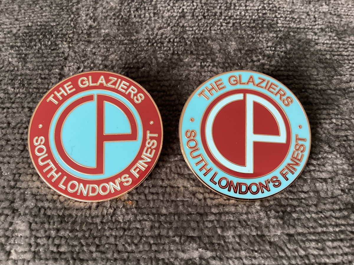 FBadgeman's tweet image. High quality limited edition #CrystalPalace #Football  #Pin #Badges #Eagles #Selhurst ksdbadges.etsy.com