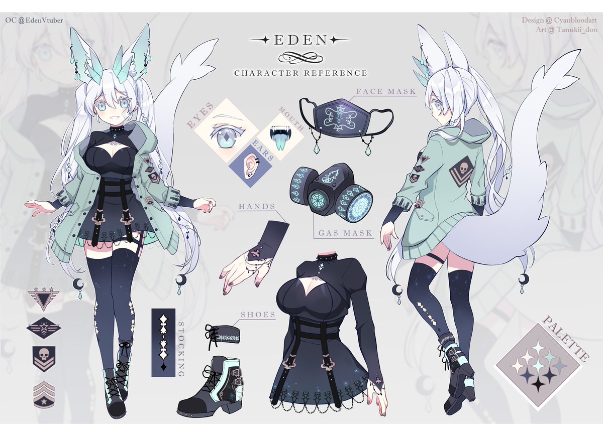 💎 【 VTUBER REFERENCE! 】 💎 HELLO! My name is Eden and I'm a fluffy crystal dragon Vtuber. Nice to meet you! 💎🩵 ✧ I stream here every single day: twitch.tv/eden ✧ All links: edenvtuber.carrd.co Art tag: #Edenillust