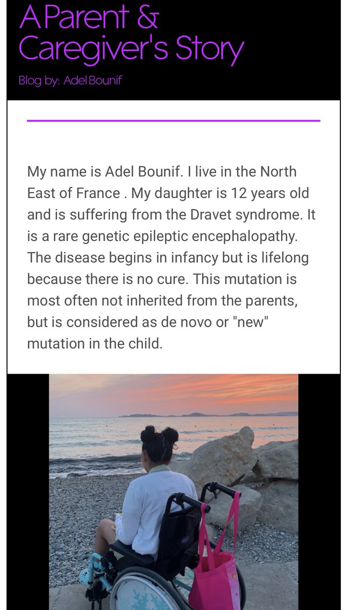Thank you @AOEpilepsy for sharing my daughter’s story 🙏 #EpilepsyAwareness #dravetsyndrome #scn1a #seizure #braindisorder #EpilepsyVoices #research #Neurology #genemutation #weneedacure #DNA #genictherapy #1in26 #1in100 #stopstigma #Epilepsybook #advocate4epilepsy #dravetwarrior