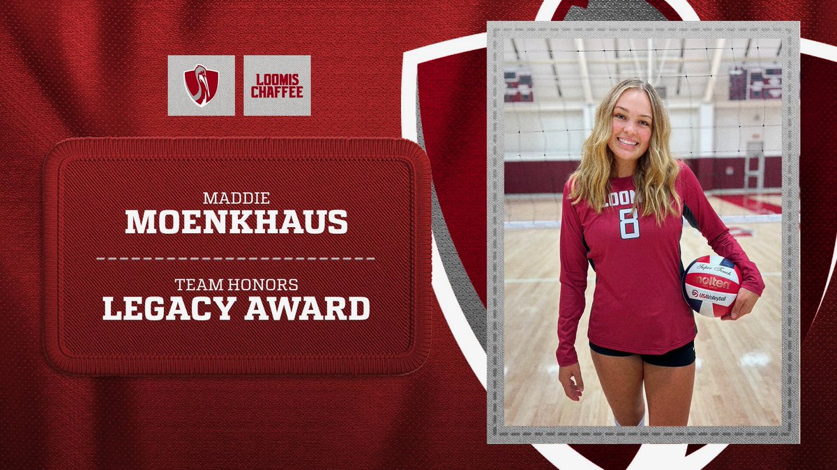 loomisvball's tweet photo. Our team honors were awarded to three athletes who developed and added to the culture of care, hard work, and fun this year. Congratulations to Maddie, Emma and Shaylee

Legacy Award: Maddie Moenkhaus
Coach’s Award: Emma Wuchenich
Unsung Hero: Shaylee Moreno https://t.co/SKSTwUePBr