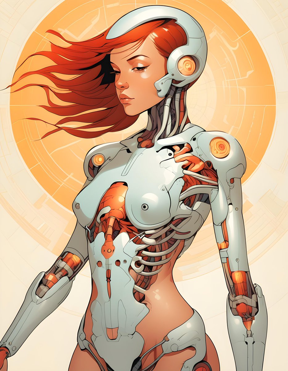 zero2zedGaming's tweet photo. Cyborgs #cyborgs #cybernetics #CyborgArt #MechanicalEnhancements #CyberneticDesign #TechAesthetics #BionicBeauties #FutureTechArt #aiart #aiartcommunity #aiartistcommunity #aiartwork #aiartist #ai #digitalart #art #artwork #artificialintelligence https://t.co/mSE61eHCvP