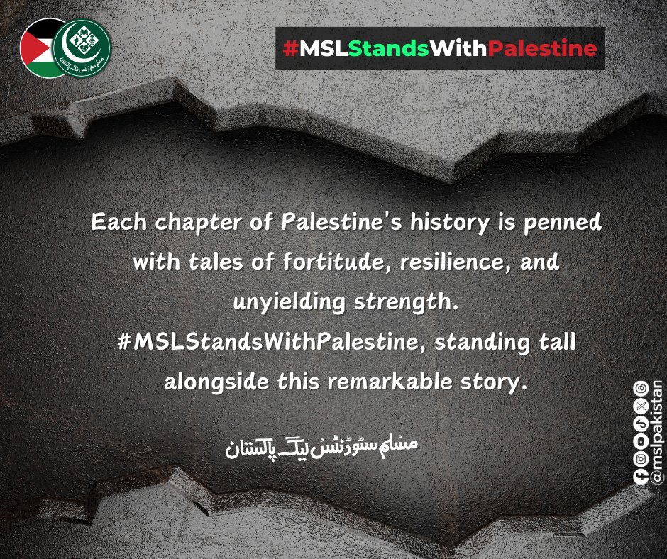 AnsMuhsi's tweet photo. You Just Have To Be Human To Stand With Palestine.🇵🇸
#MSLStandsWithPalestine https://t.co/Meu0XZGZ8f