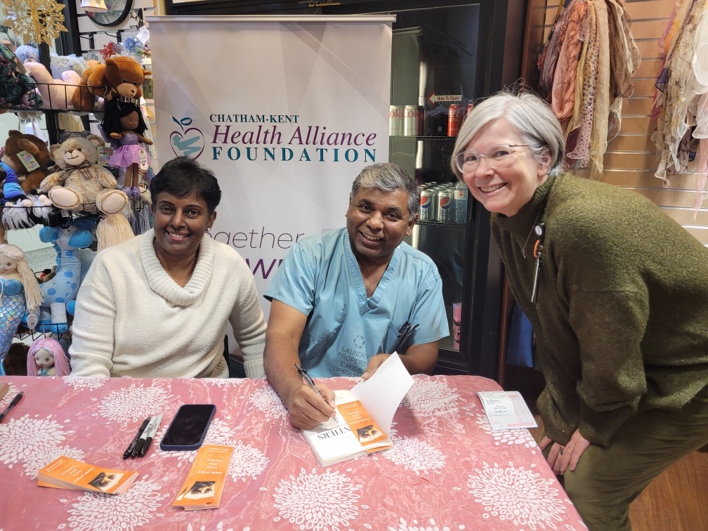 ckhamedia's tweet photo. Thank you to everyone who joined us at the "Frontiers: A Surgeon’s Journey through Stroke" book signing today at Boutique Grand!  📚

For more info &amp; where to purchase your copy, please visit https://t.co/ZQ6L5Ocaf7 

#FrontierStrokeBook #CKHA @FrontierStroke https://t.co/zR8NrSEvKe