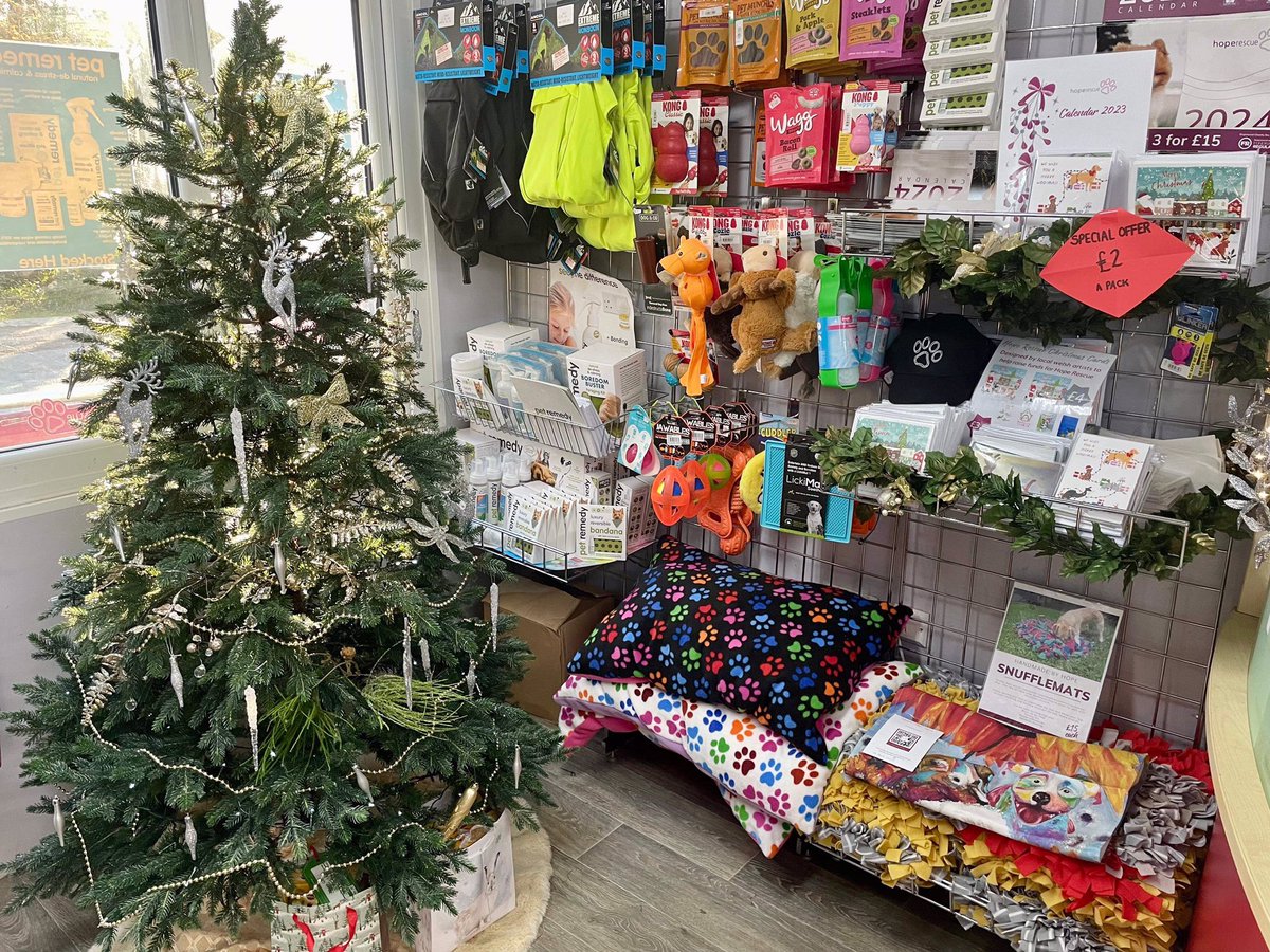 Our Christmas cards and calendars have arrived! <a href="/HopeRescue/">Hope Rescue</a> Llanharan Pontyclun 🎄
We also have a great selection of Christmas stocking treats for your best friend 🐾 from Dog collars to Snuffle Mats 

#doglovers #ChristmasGiftIdeas 

hoperescue.org.uk/charity-shops