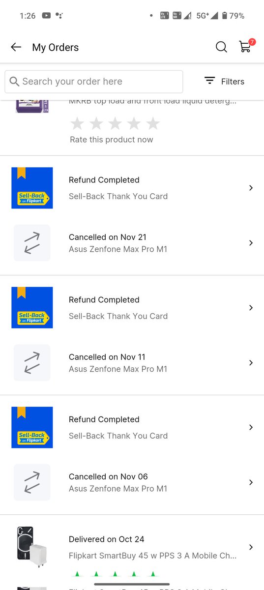 Milan98745883's tweet photo. @Flipkart exchange bonus scam 🚨🚨 bought Nothing phn 2 by opting for old phn exchange which included 4k additional exchange bonus, they cancelled my exchange saying they had logistics issue and to opt for sellback option. Tried sell back 3X, all got cancelled. @flipkartsupport https://t.co/h3i0lfpBcP