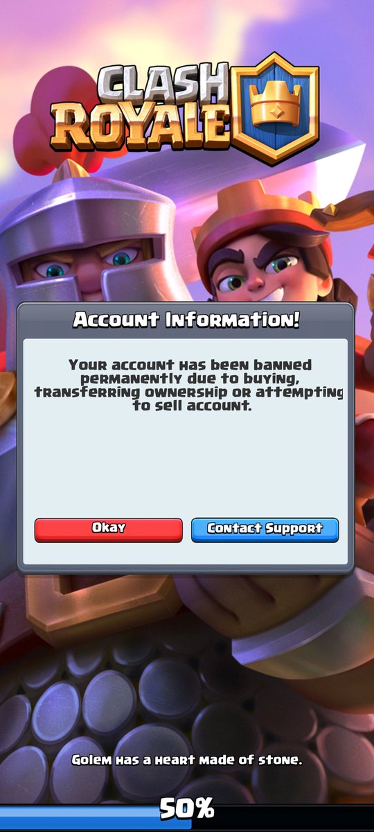 I think there's a mistake in this ban I didn't try to sell the account! Check pls <a href="/MaxCmbr/">Max</a> the id #82YRRQCQ0