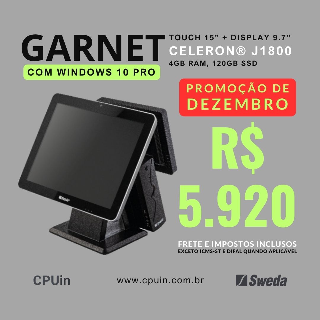 CPUinBR's tweet photo. PDV i5 (6ª geração) 15" + 9.7" Sweda GARNET. O preferido pelas melhores franquias do Brasil. Acesse nosso catálogo digital e conheça outros modelos. https://t.co/QlTqUzMZY1
#Todos @todos https://t.co/ZsMdi1SbMz
