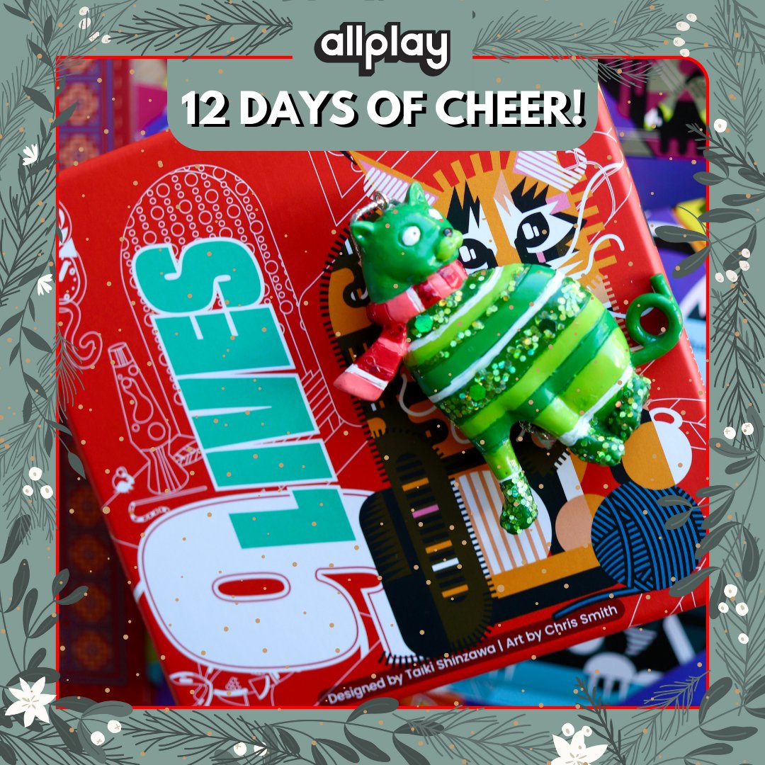 AllplayHQ's tweet photo. Looking for a trick-taking game to make your friends purr with joy? 😻 9 LIVES is the next entry in our #12DaysofCheer!
https://t.co/X10d1OFTRG https://t.co/2jiHdmEadF