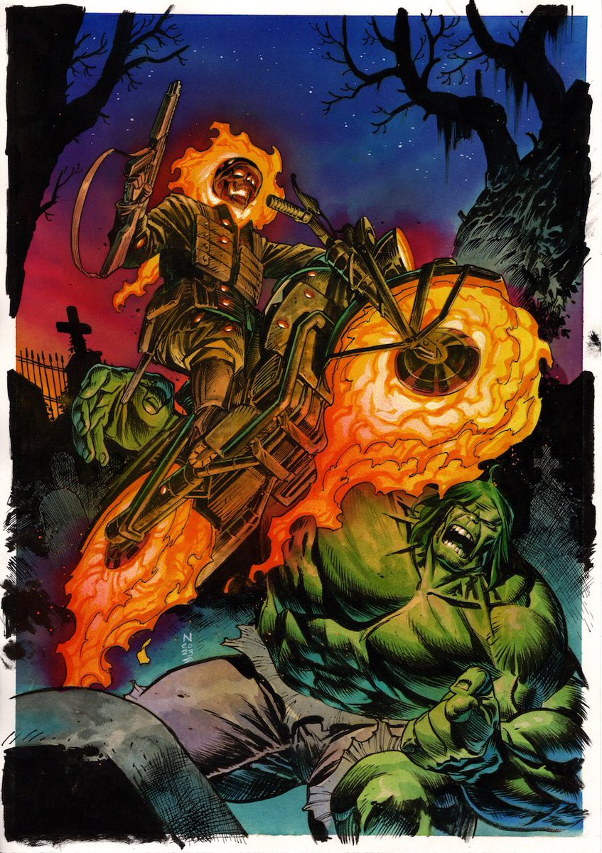 Hulk Vs Ghost Rider