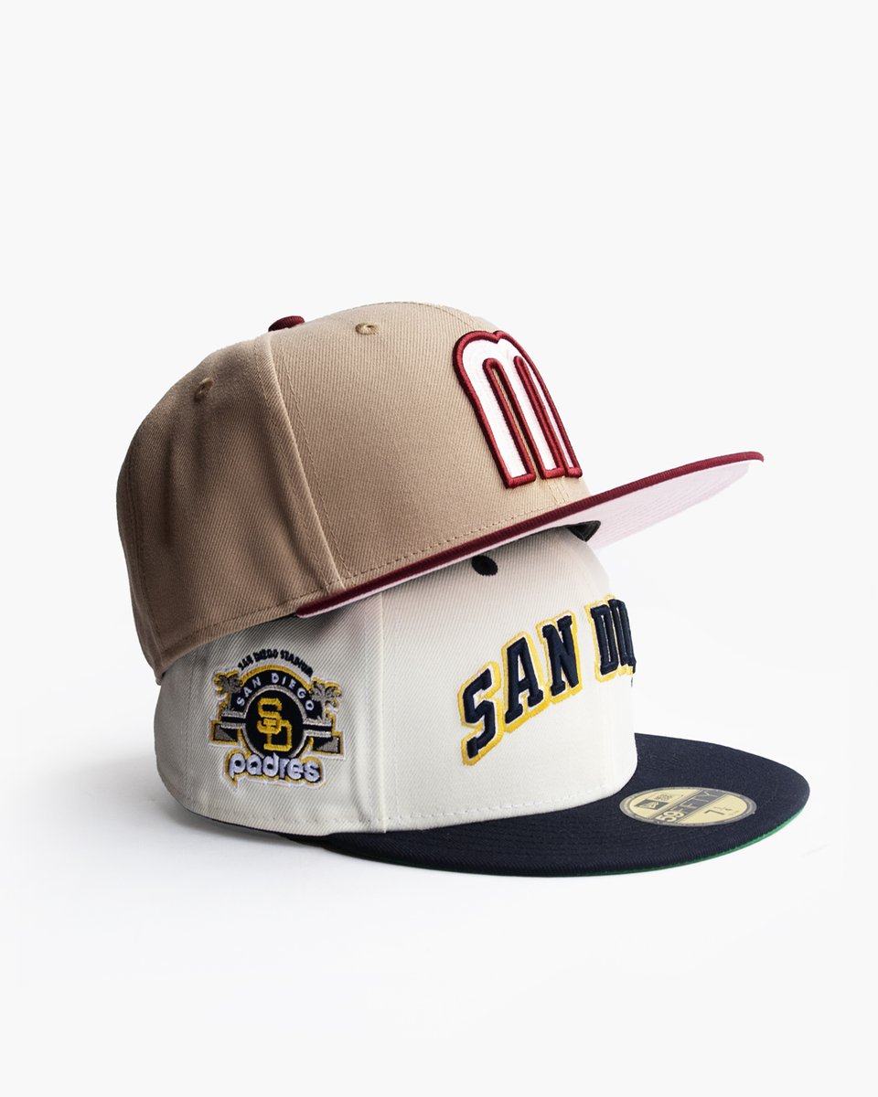 BillionCreation's tweet photo. FIVE exclusive hats to bolster your collection!
Dropping exclusively at Billion Creation this Saturday, December 09.
11AM PST (In-Store)
530PM PST ( Online )
#newera #fitted #capcollector #sandiegopadres #padresbaseball #mlb #baseball #mexicocaps #mexicoheritage #mxdrop # https://t.co/lCfqgJmE5X