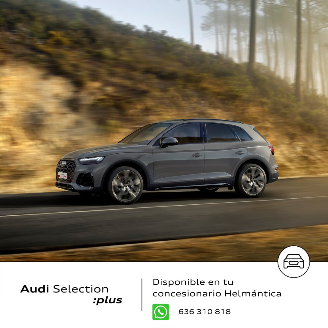 HelmanticaAudi's tweet photo. En Helmántica. Tu concesionario Audi para Salamanca y Zamora. ¿Hablamos?
WhatsApp 636310818
-
-
#Helmántica #HelmánticaAudi #Helmanticaetron #etronexperiencie #AudiZamora #AudiSalamanca #AudiEtron #AudiEtronDrive #tasaciónAudi #AudiSelectionPlus https://t.co/c6Pe7wJZvY