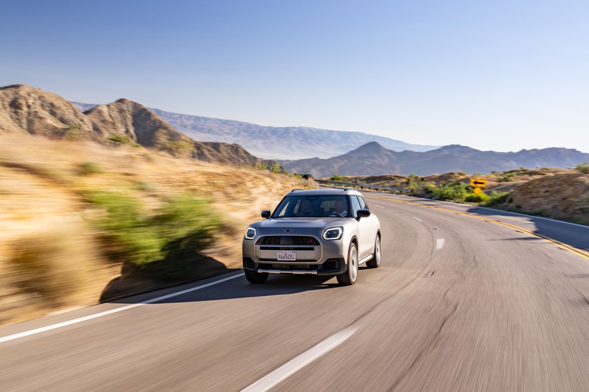 Guaranteeing brand-typical driving fun on any terrain.

The New MINI Countryman S ALL4 is agile in the city, comfortable over the countryside, and suitable for trips off-road. 

Are you excited to experience the All-New MINI Countryman?