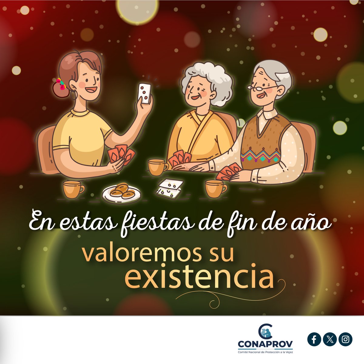 En estas fiestas, regalemos tiempo y afecto a nuestros abuelos y abuelas. Su presencia es un regalo que atesora la esencia de nuestras tradiciones. 
¡Respetemos y valoremos a quienes nos han precedido!