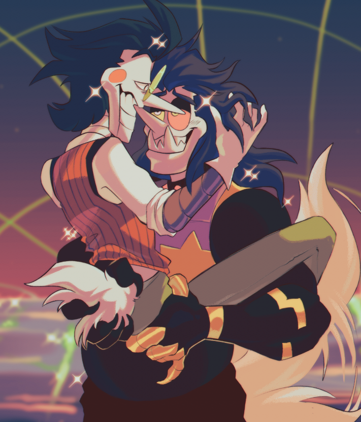 thenyanamo's tweet photo. He's trying to say sweet thing about his eyes...

✨🍉❤️‍🔥✨

#intothespamverse #mellinnexus #glamoex #spamton #spamtonex https://t.co/EYrKxYADcS