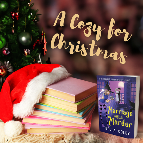 Escape the festive madness and get a Cozy for Christmas with Marriage Spells Murder, Book 1 in the Wedding Witch series.
Kindle Unlimited member read Free
geni.us/marriagespells…

#cozymystery #newbook #cozymysterybooks #cozymysterylover #newrelease #mysterybooks #cozyreading