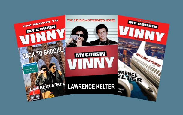 We’re giving away 5 full, signed sets of the My Cousin Vinny trilogy. Follow me on BookBub &amp; add your email to my newsletter signup. 
Step 1) bookbub.com/profile/lawren… Kelter
Step 2) lawrencekelter.com
#free #contest #giveaway #mycousinvinny #humor
