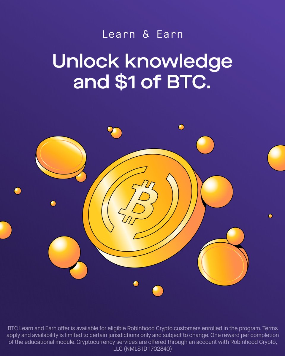 You guys moved fast! 🤝 Our limited rewards for Bitcoin Learn and Earn have  run out. Customers can still learn about #BTC by taking the course in the  app: