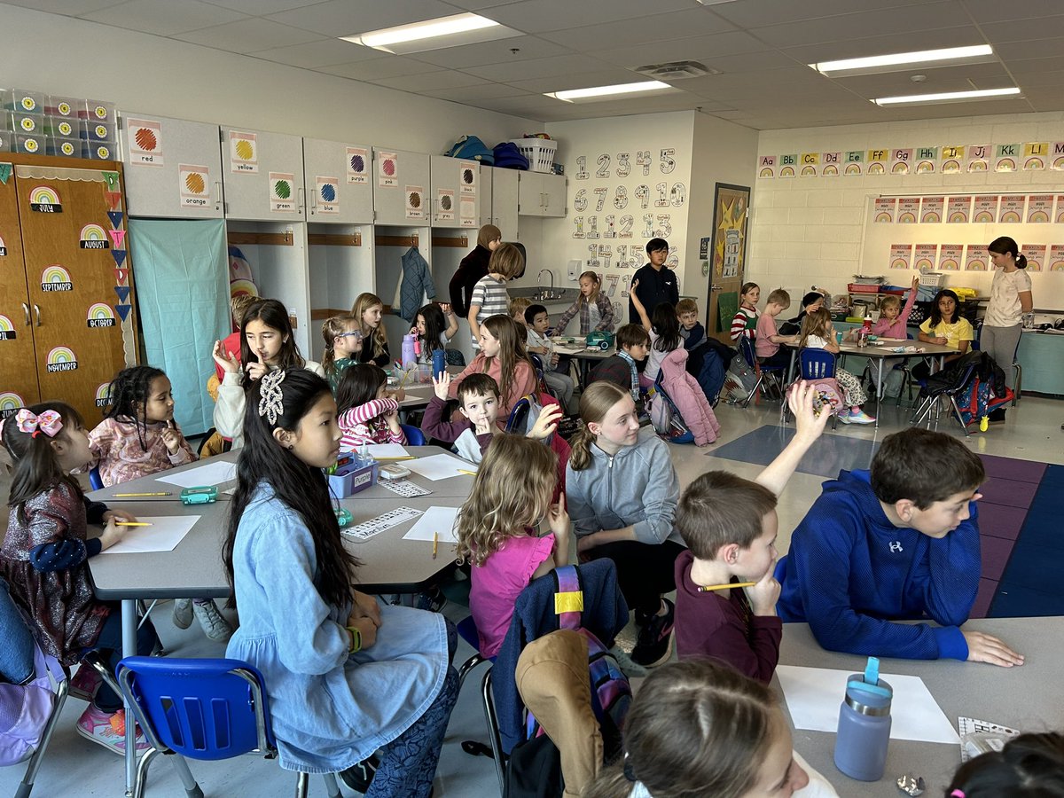 Wakefield Forest ES Library tweet media