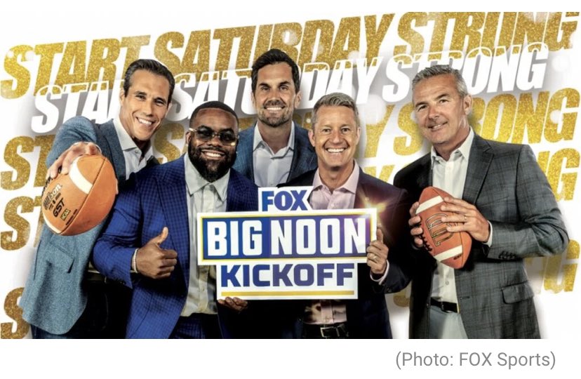 My latest column for @BSMStaff looks at FOX’s Big Noon Kickoff providing an exciting content & ratings challenge to ESPN’s College GameDay. @RobStoneONFOX @Brady_Quinn @CharlesWoodson @CoachUrbanMeyer @MattLeinartQB @markingramII @joelklatt @chrisfallica barrettsportsmedia.com/2023/12/08/how…