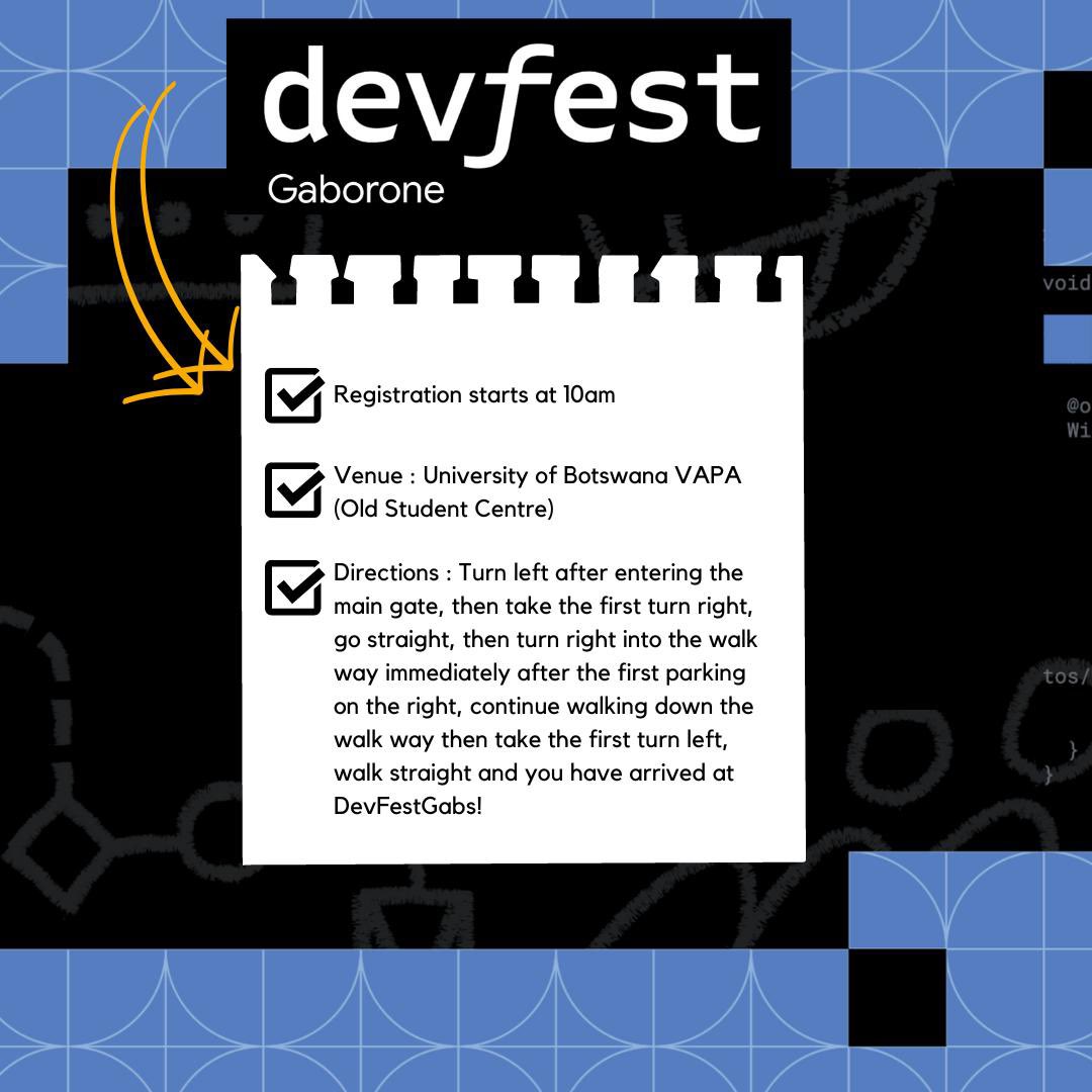 Devfest Gaborone 24’🚀 tweet media