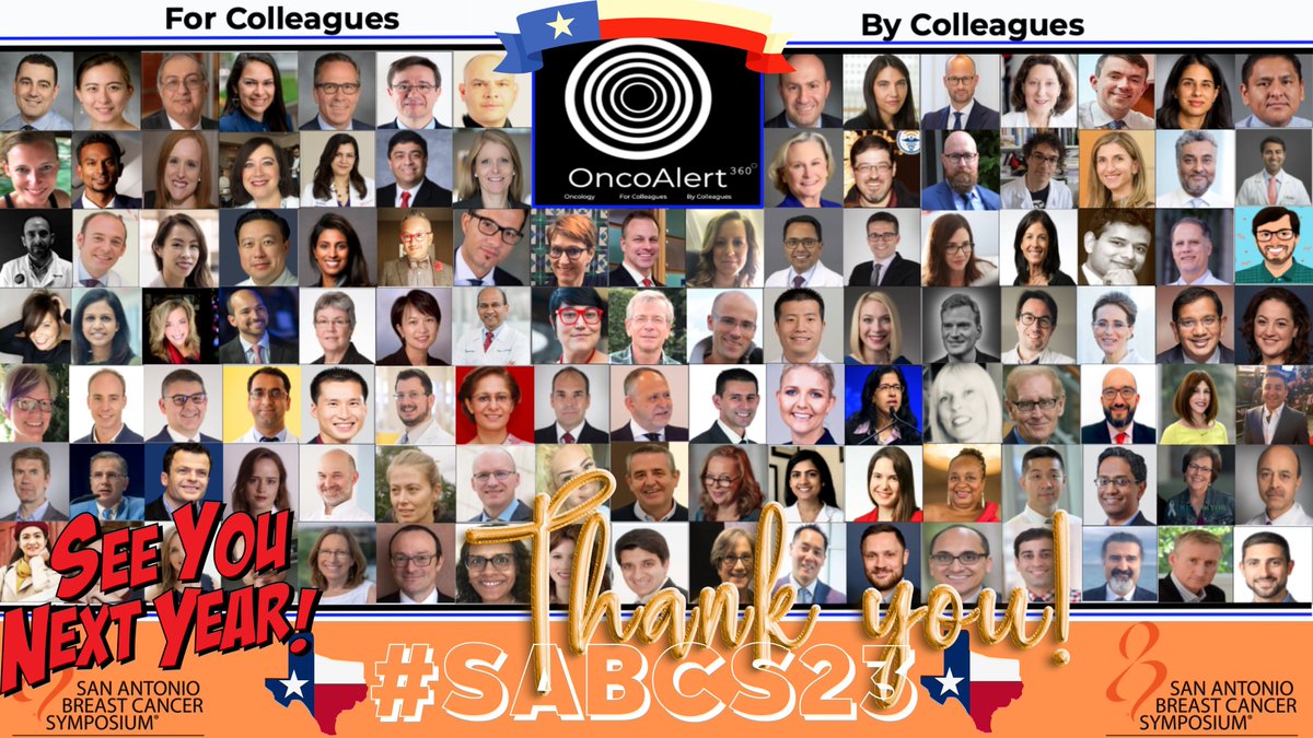 Thanks & See Y'all NEXT YEAR #SABCS23 We're @OncoAlert 🚨 @Silke_Gillessen @EfstathiouEleni @tompowles1 @BraunMDPhD @nataliagandur @yekeduz_emre @DrYukselUrun @Aiims1742 @pashtoonkasi @CathyEngMD @marklewismd @YJanjigianMD @AndresC27622123 @manjuggm @stacy_hurt @ARosen380