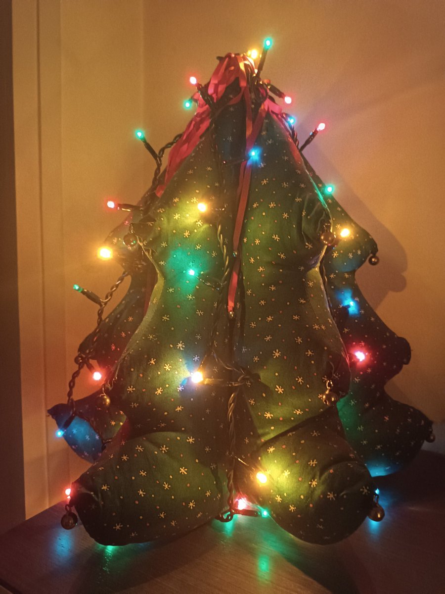El meu arbre de Nadal , el nostre arbre. ♥️💜❤️.
#nohihaunarbreigual
#fetama
