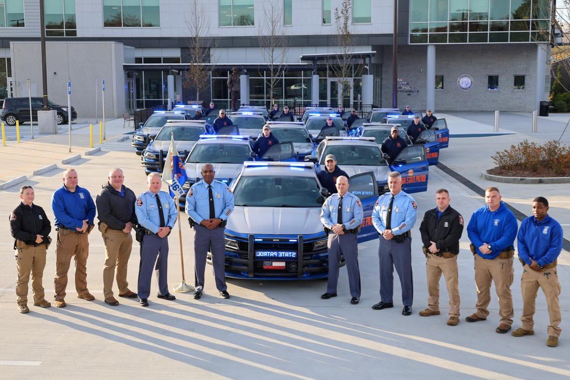 Today marked an exciting milestone for the 116th Trooper School Cadets as they journeyed to Atlanta to receive their patrol cars. This dedicated group of 14 will graduate to become Georgia’s newest Troopers next Friday! #gatrooper
