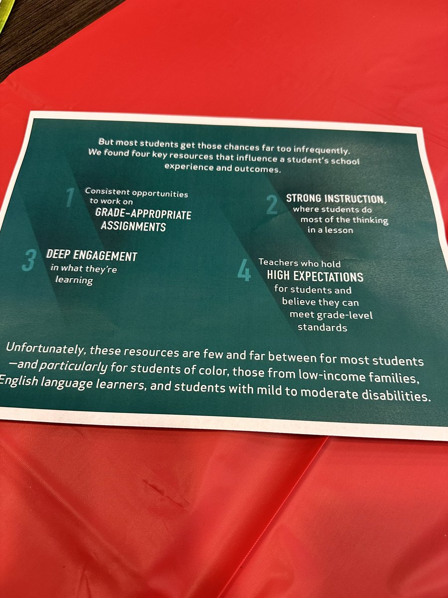 @vescalante73 @lisastewardRISD @danielagatlin @DannielleRowena facilitated an amazing session with instructional leaders to deepen their understanding on holding high expectations for EBs!#highexpectations #stronginstruction #scaffoldUP @RISDMET