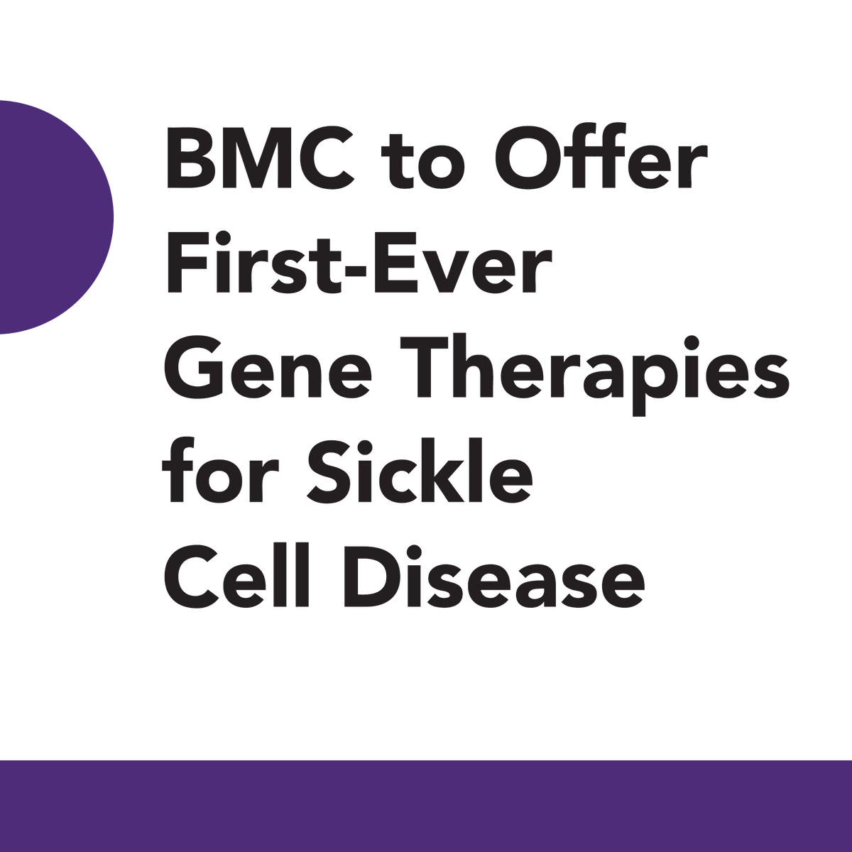 We’re proud to offer the first-ever gene therapies for sickle cell disease. This reflects our ongoing commitment to being a leader in offering advanced, equitable care to our patients. Read more: bit.ly/3RBCVF3
