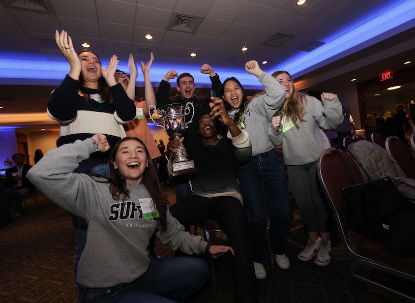 Suffolk_U's tweet photo. Happy last day of classes, Rams! What a fun semester we’ve had ✨ https://t.co/MjWq9RNmvt