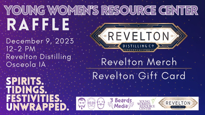 Finally, our final Auction Item, from our amazing sponsor <a href="/ReveltonDC/">Revelton Distillery</a>.  They are providing a swag package that you can try to win with your raffle ticket purchase.  All this tomorrow 12-9 from 12-2pm at Revelton to benefit <a href="/YWRC/">Young Women's Resource Center</a>
