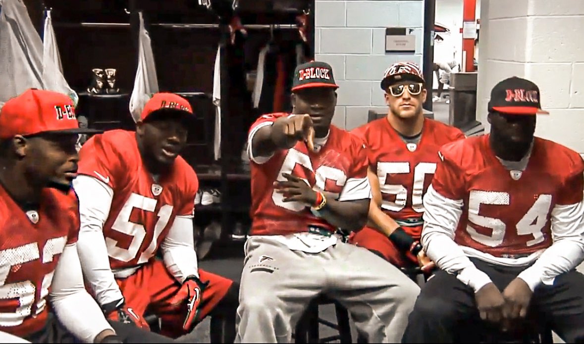 Pat_Schiller's tweet photo. Headed back to #ATL to see some of the guys #LegendsWeekend #DBLOCK 😎@AtlantaFalcons https://t.co/FHtl5D9cdG