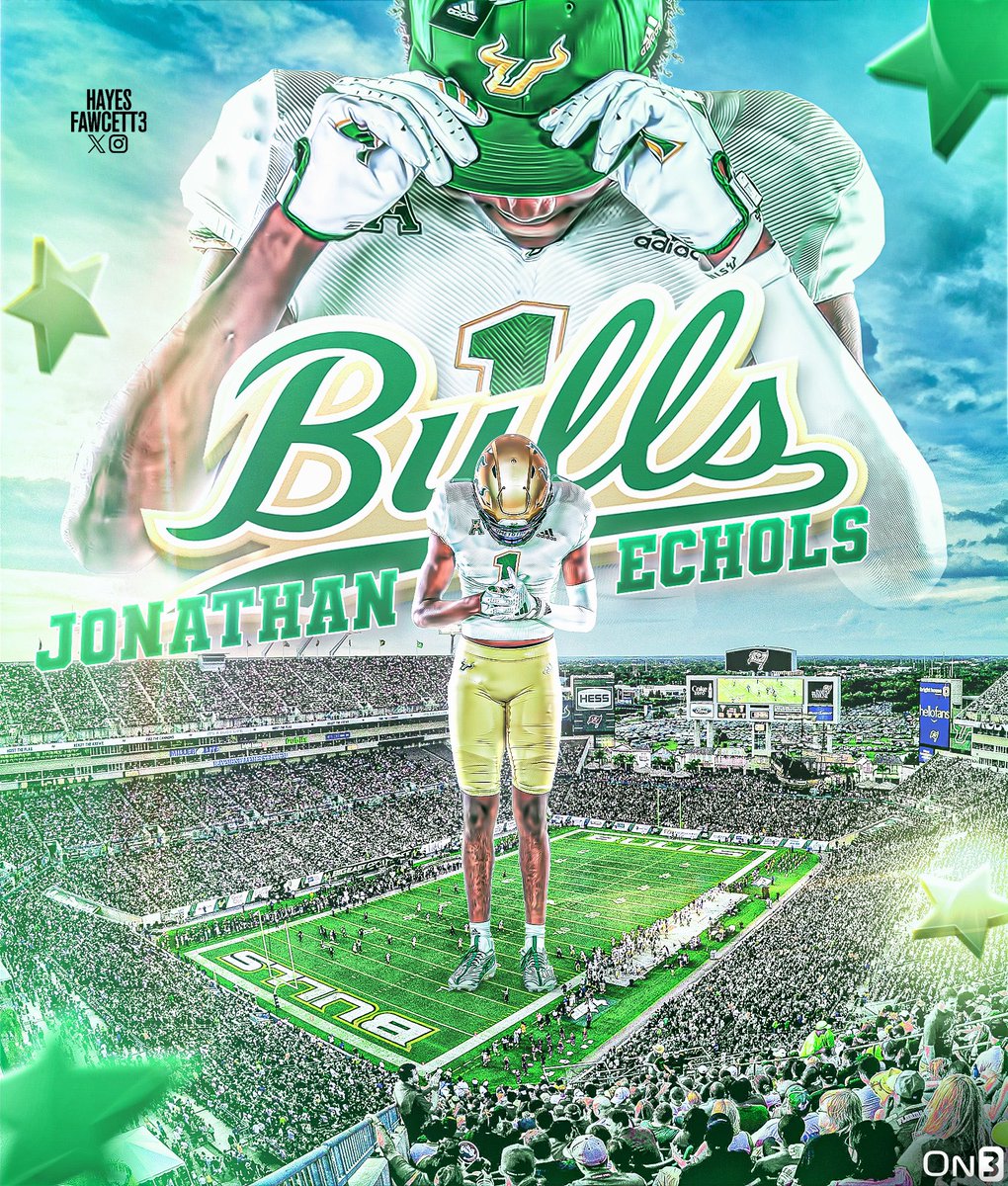 BREAKING: Four-Star TE Jonathan Echols tells me he has Flipped his Commitment from Tennessee to USF! The 6’5 220 TE had been Committed to the Vols since July 2022 “Staying in the Bay to make history & build a program with Coach Golesh🤘🏾” on3.com/college/usf-bu…