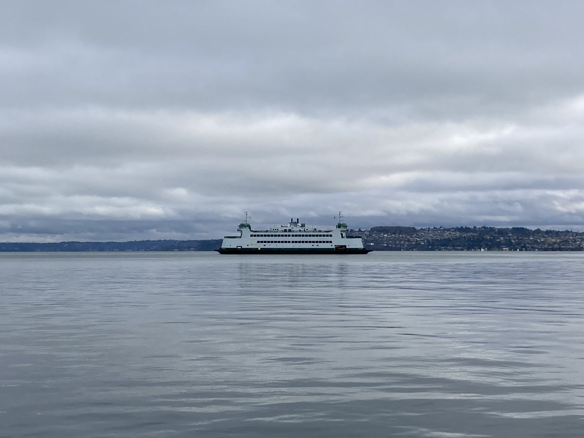 wsferries's tweet image. A view that never gets old ⛴️☁️